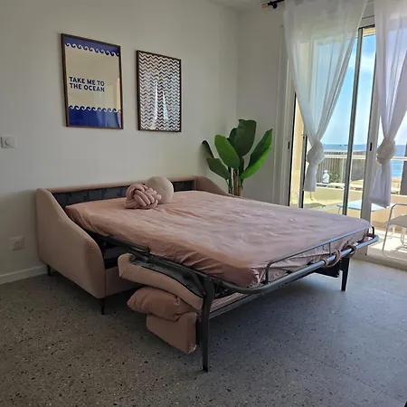 Lägenhet Deux Pieces Cosy, Front De Mer, Terrasse Et 2 Sdb Antibes